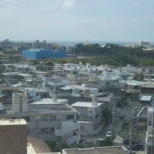 延伸区間における車窓の一例