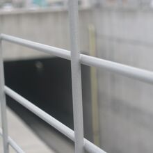 浦添前田側から見たトンネル入口の様子