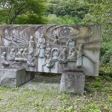 この地で自害した武田勝頼夫人と落ち延びて