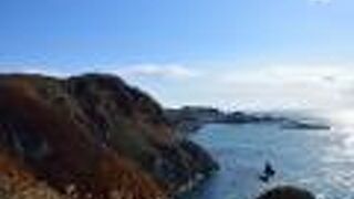 室蘭の隠れた断崖絶壁の絶景スポット