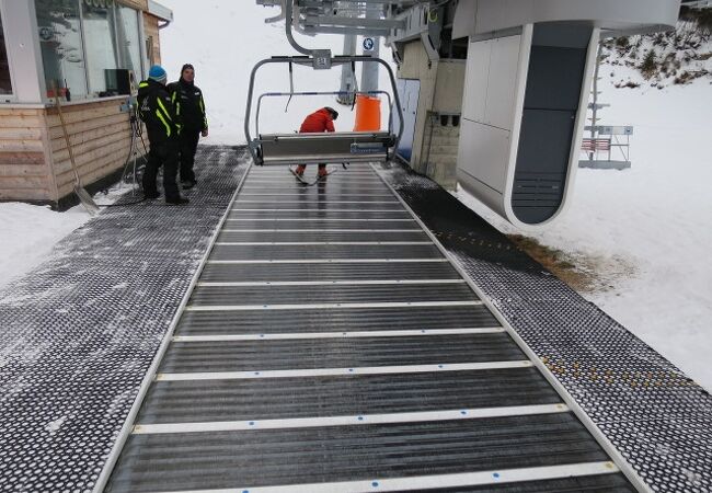 ブレンタスキーエリアの北エリアを占めるスキー場