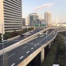 浜松町からすぐ　首都高