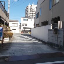 入り口の様子です。