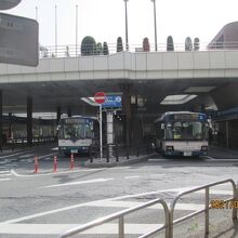 常磐線松戸駅バスターミナル