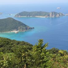 大島海峡展望所の眺望