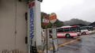 足助バス停（バスセンター）から、明大寺町まで乗車