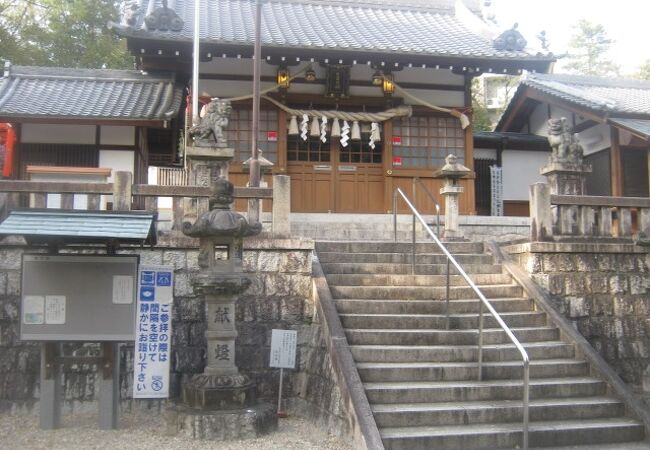 春の日吉神社の風情