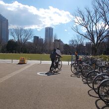 入り口からの景観です。