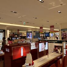 化粧品売り場