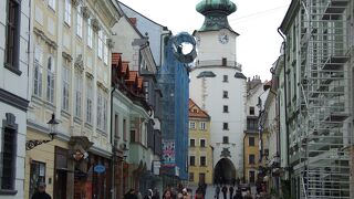 スロバキア共和国の首都、ブラチスラバの旧市街