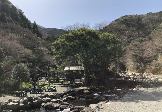 須雲川の清流に癒される