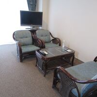 リビングスペースもゆったりしています。