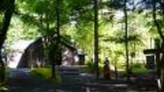 カナダ人宣教師アレキサンダークロフト・ショーを記念する軽井沢最古の教会