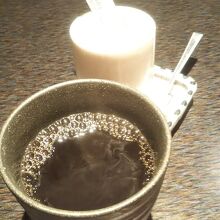 食後のコーヒーつき