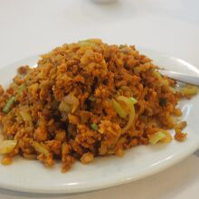 豚ミンチの炒め物