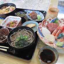 オーダーした加賀定食