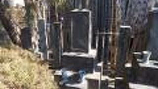 谷中の長安寺にあります。