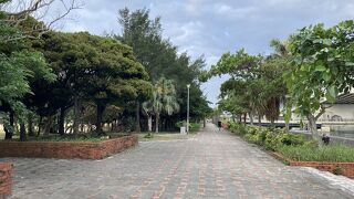 朝の散歩に良いです