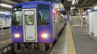 区間のど真ん中に非電化区間が