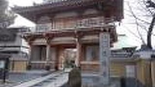 見事な仁王門があります。