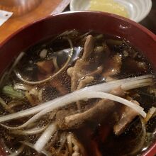 醤油くらい塩っぱい「豚ねぎ」つけ汁