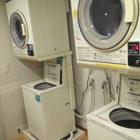 コインランドリー　長期滞在に便利