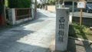 古街道の雰囲気はあまりない