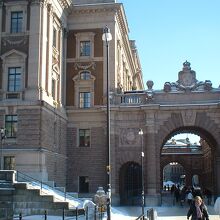 ストックホルムの街角