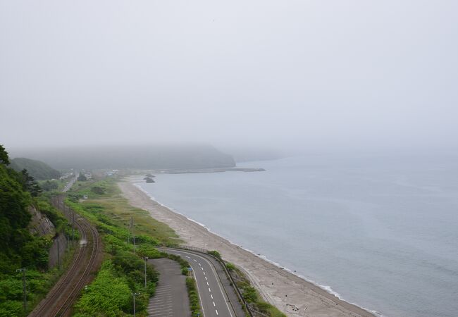 大岸にある展望台