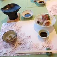 夕食の和会席料理