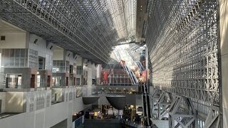 巨大な吹き抜け