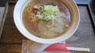 箱根では珍しい喜多方ラーメンの店。