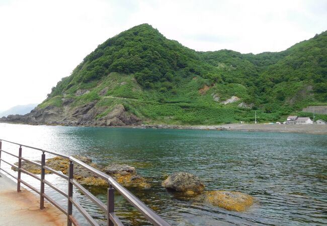 海水浴場と宿数件