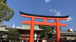 神戸中心部の大きな神社