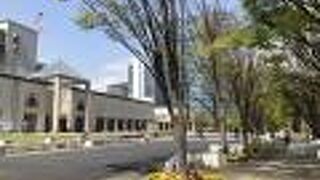 横浜博でできた広場