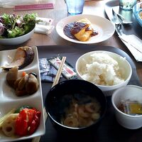 朝食は種類が少なく残念でした