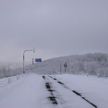 真冬のオロフレ峠