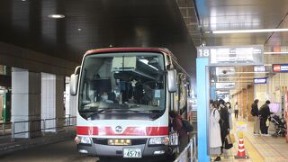 高速バスで横断しました