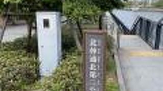 万国橋のすぐ脇で夜景スポット