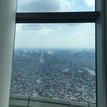 東京上空からの景色