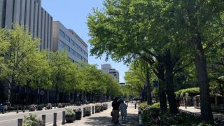 日本発の大通り