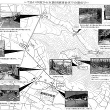 展望台への案内図を貰えます。