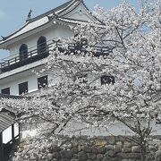 JR白石駅から気軽に歩いて行ける白石城