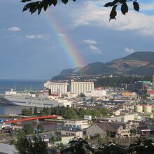 水天宮からの風景です