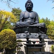 東京大仏があることで知られる寺院