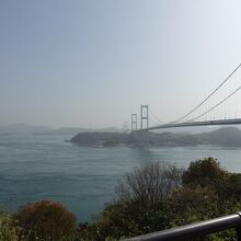 来島海峡大橋と馬島方面