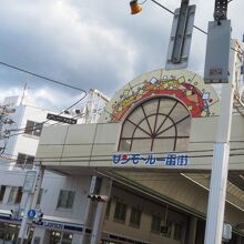 人通りは少なかったです