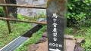 絶景ポイントのようですが・・・