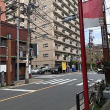 吉原仲之町通が目の前