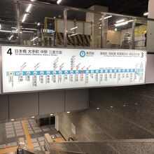 乗り慣れた東西線